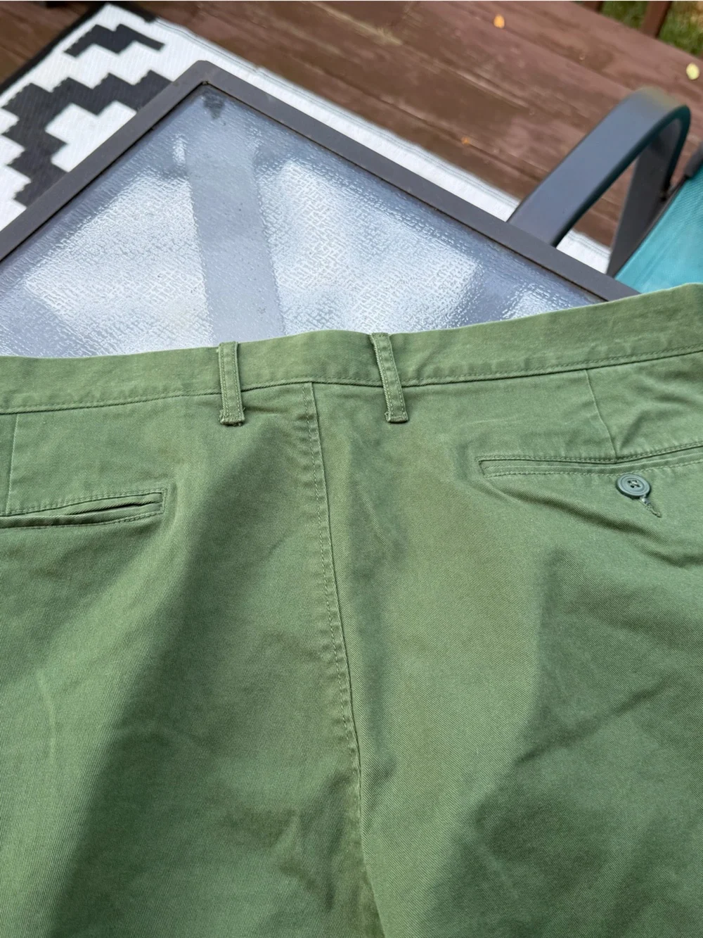 J. Crew Olive Green Chinos - Straight Leg